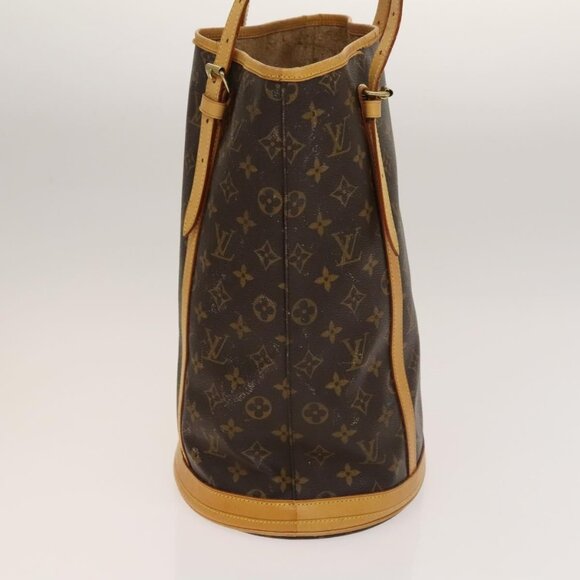LOUIS VUITTON Monogram Bucket GM Shoulder Bag LV Auth - Picture 4 of 16